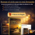 Rompe el Ciclo – Ebook + 4 Bonos | Proceso de 21 Días para Dejar el Autosabotaje